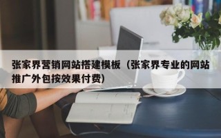 大丰张家界营销网站搭建模板（张家界专业的网站推广外包按效果付费）