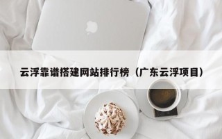 大丰云浮靠谱搭建网站排行榜（广东云浮项目）